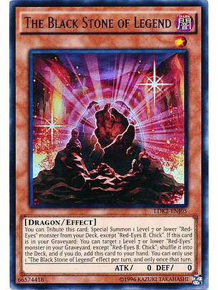 The Black Stone of Legend - LDK2-ENJ05 - Ultra Rare