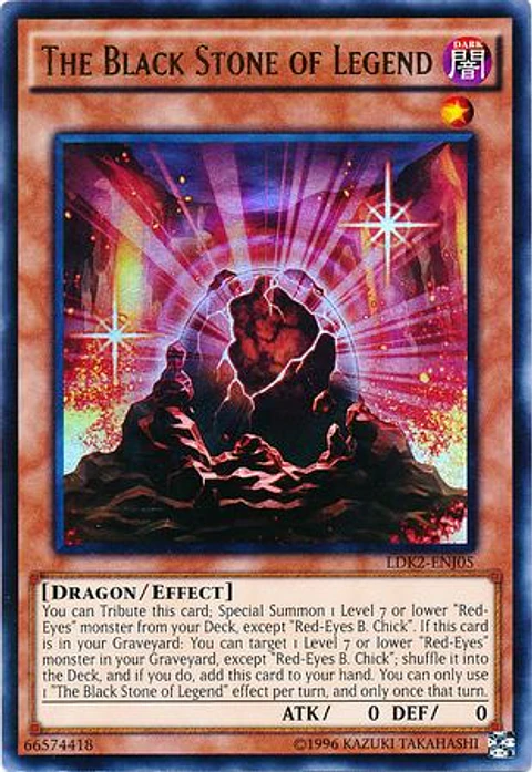 The Black Stone of Legend - LDK2-ENJ05 - Ultra Rare
