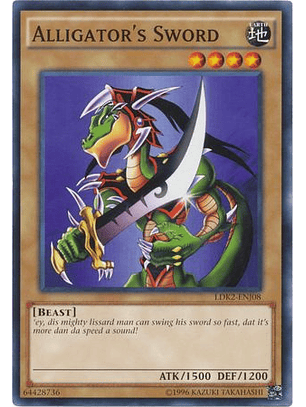 Alligator's Sword - LDK2-ENJ08 - Common