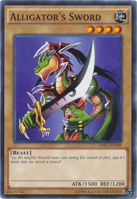 Alligator's Sword - LDK2-ENJ08 - Common