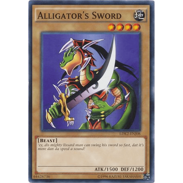 Alligator's Sword - LDK2-ENJ08 - Common