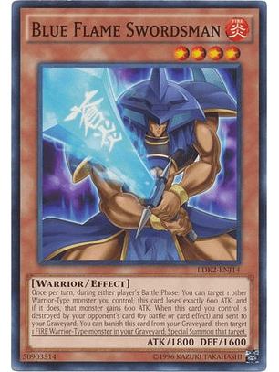 Blue Flame Swordsman - LDK2-ENJ14 - Common