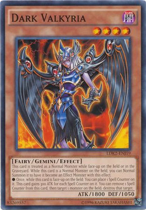 Dark Valkyria - LDK2-ENJ19 - Common