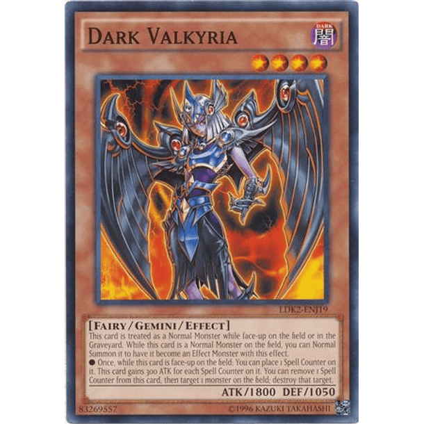 Dark Valkyria - LDK2-ENJ19 - Common