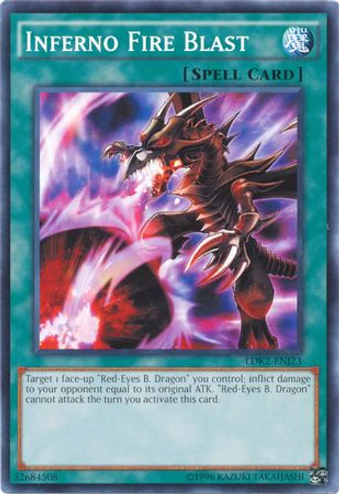 Inferno Fire Blast - LDK2-ENJ23 - Common