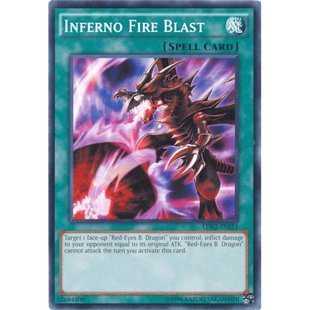 Inferno Fire Blast - LDK2-ENJ23 - Common