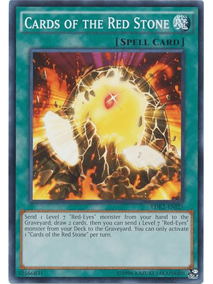 Cards of the Red Stone - LDK2-ENJ25 - Common