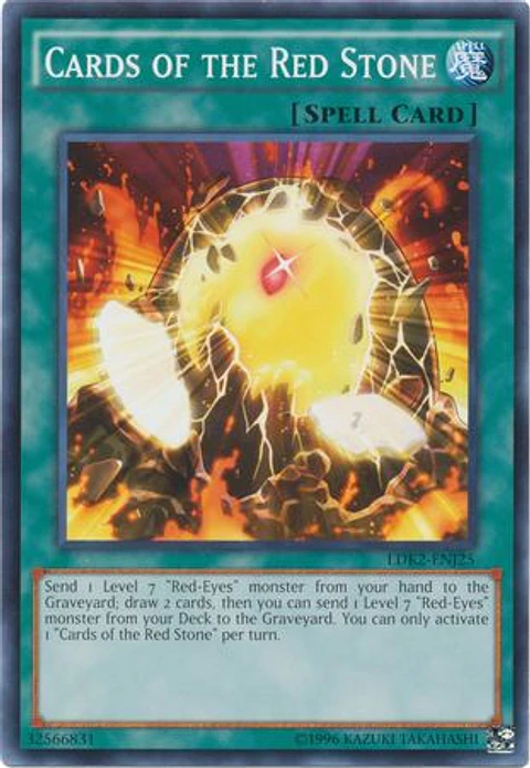 Cards of the Red Stone - LDK2-ENJ25 - Common