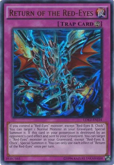Return of the Red - LDK2-ENJ34 - Ultra Rare