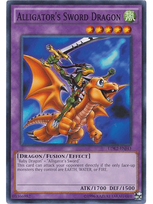 Alligator's Sword Dragon - LDK2-ENJ43 - Common