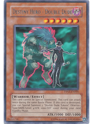 Destiny Hero - Double Dude - DP05-EN005 - Rare