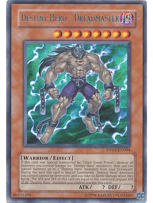Destiny Hero - Dreadmaster - DP05-EN004 - Rare