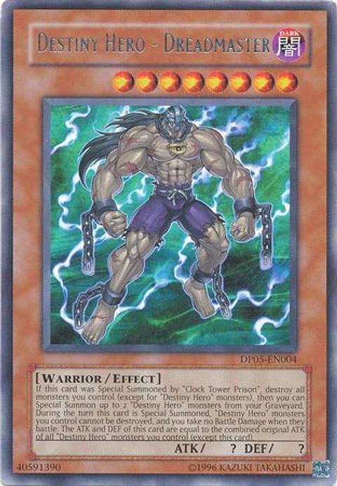 Destiny Hero - Dreadmaster - DP05-EN004 - Rare