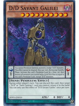D/D Savant Galilei - SDPD-EN010 - Common