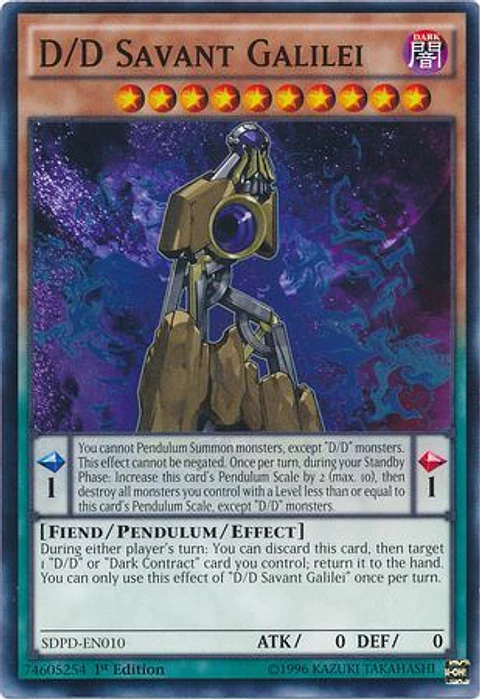 D/D Savant Galilei - SDPD-EN010 - Common