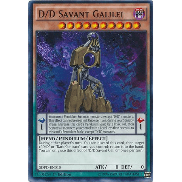 D/D Savant Galilei - SDPD-EN010 - Common