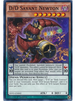 D/D Savant Newton - SDPD-EN002 - Common