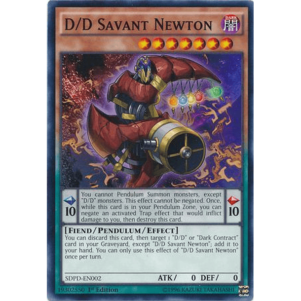 D/D Savant Newton - SDPD-EN002 - Common