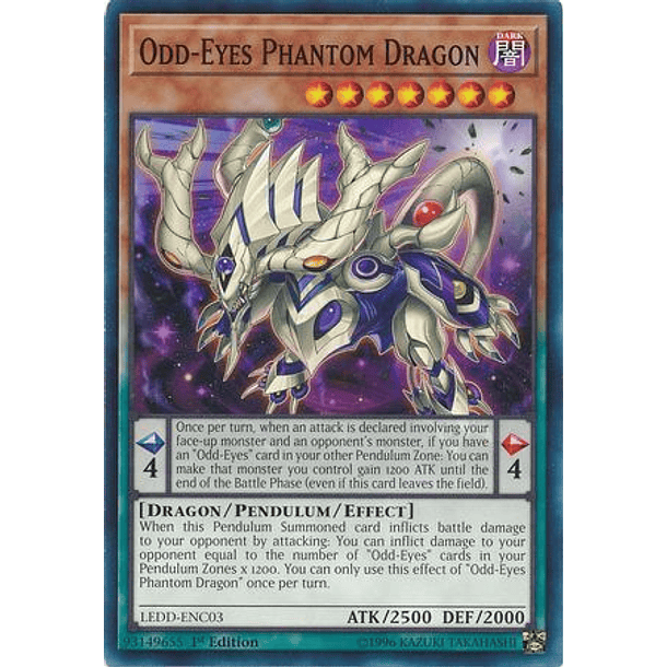 Odd-Eyes Phantom Dragon - LEDD-ENC03 - Common