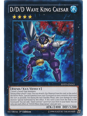 D/D/D Wave King Caesar - SDPD-EN043 - Common