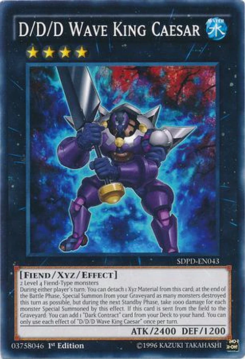 D/D/D Wave King Caesar - SDPD-EN043 - Common