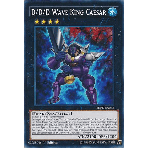 D/D/D Wave King Caesar - SDPD-EN043 - Common