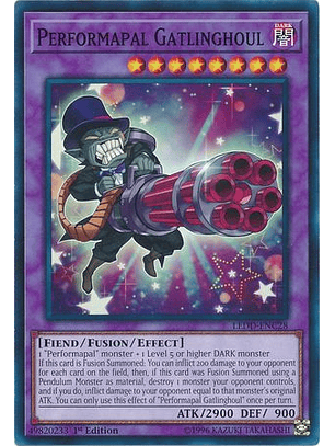 Performapal Gatlinghoul - LEDD-ENC28 - Common