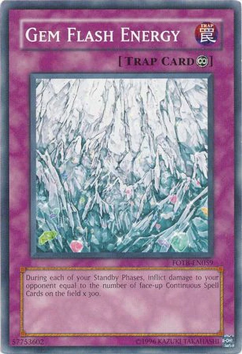 Gem Flash Energy - FOTB-EN059 - Common