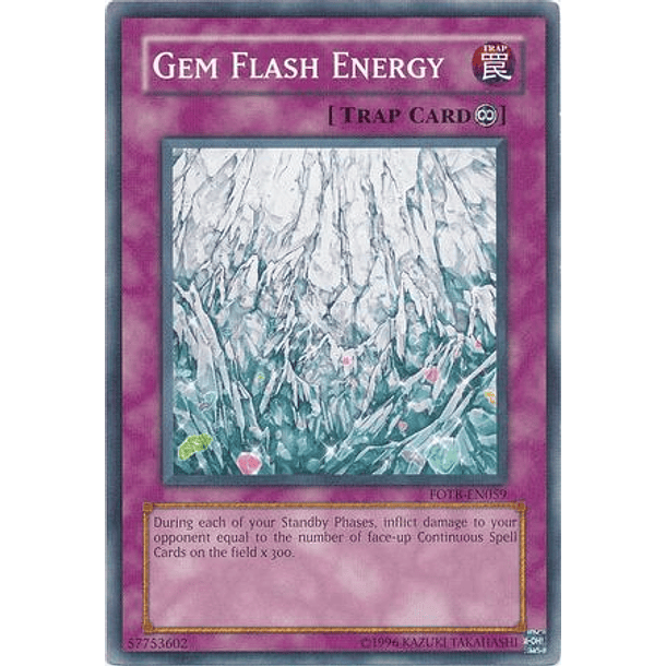 Gem Flash Energy - FOTB-EN059 - Common