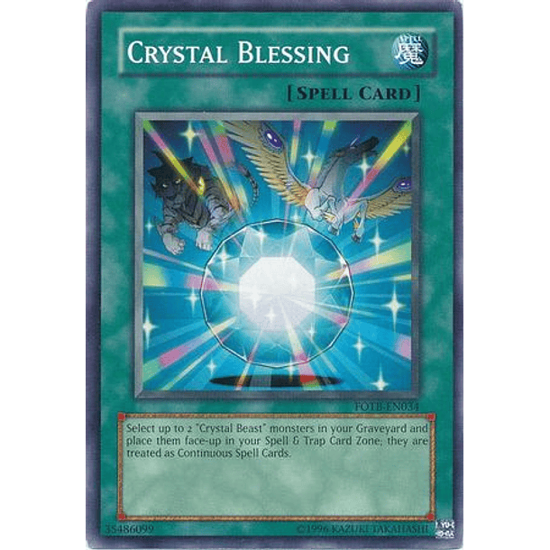 Crystal Blessing - FOTB-EN034 - Common