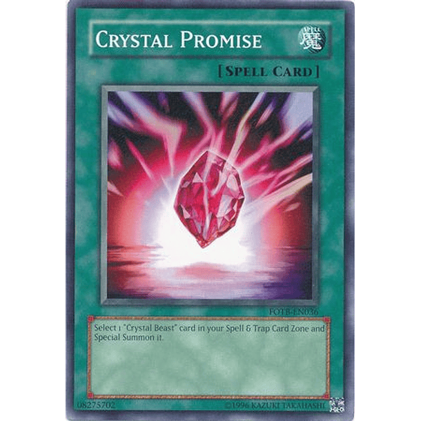 Crystal Promise - FOTB-EN036 - Common