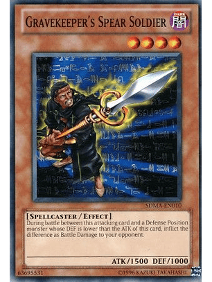 Gravekeeper's Spear Soldier - SDMA-EN010 - Common