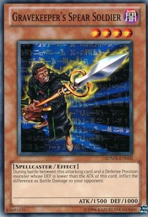 Gravekeeper's Spear Soldier - SDMA-EN010 - Common