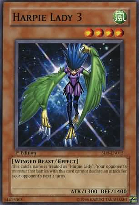 Harpie Lady 3 - SD8-EN015 - Common