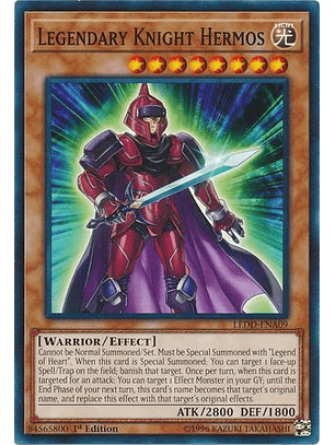 Legendary Knight Hermos - LEDD-ENA09 - Common