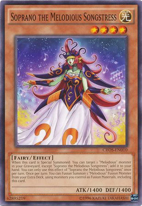 Soprano the Melodious Songstress - CROS-EN010 - Common (Varios Idiomas)