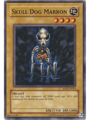 Skull Dog Marron - SOD-EN003 - Common