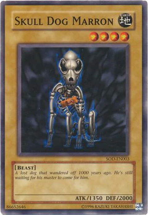 Skull Dog Marron - SOD-EN003 - Common