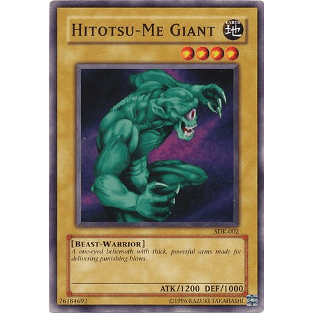 Hitotsu-Me Giant - SDK-002 - Common