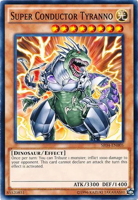 Super Conductor Tyranno - SR04-EN005 - Common