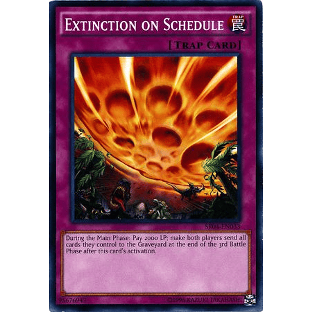 Extinction on Schedule - SR04-EN033 - Common