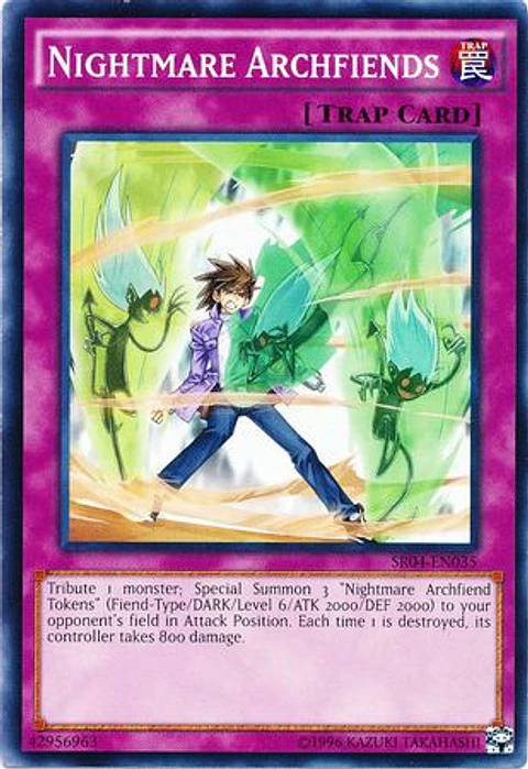 Nightmare Archfiends - SR04-EN035 - Common