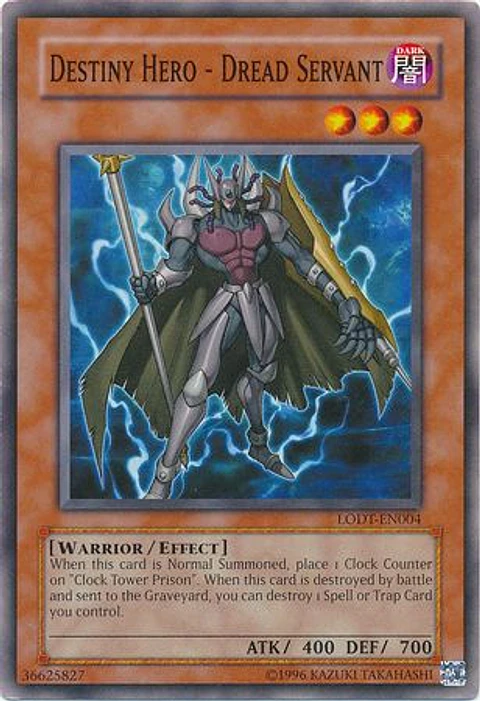 Destiny Hero - Dread Servant - LODT-EN004 - Common