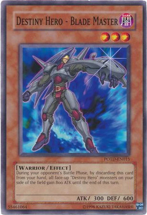 Destiny Hero - Blade Master - POTD-EN015 - Common