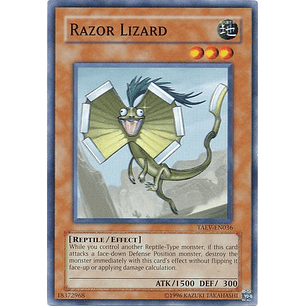 Razor Lizard - TAEV-EN036 - Common