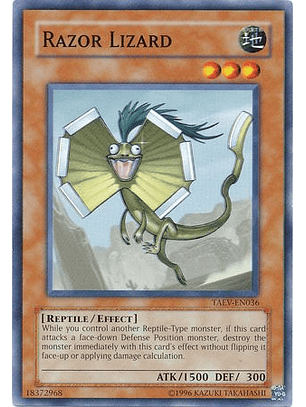 Razor Lizard - TAEV-EN036 - Common