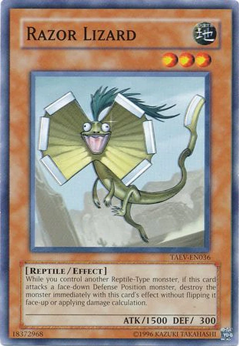 Razor Lizard - TAEV-EN036 - Common