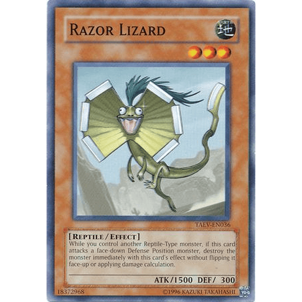 Razor Lizard - TAEV-EN036 - Common