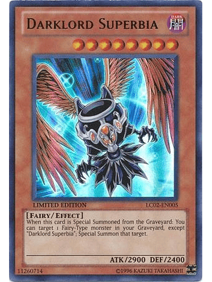 Darklord Superbia - LC02-EN005 - Ultra Rare Limited Edition
