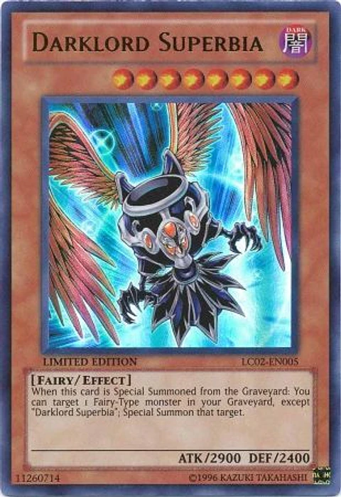 Darklord Superbia - LC02-EN005 - Ultra Rare Limited Edition